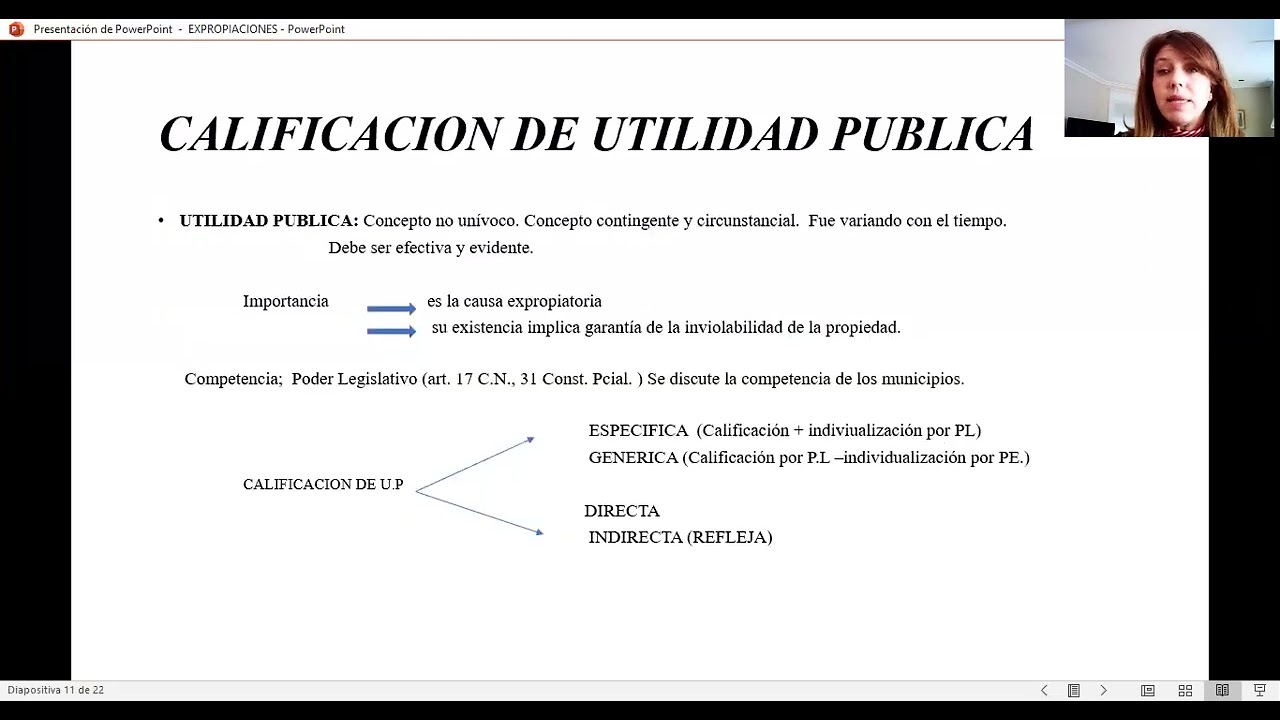 Expropiaciones /concepto /tipos /  Elementos /  Normativa