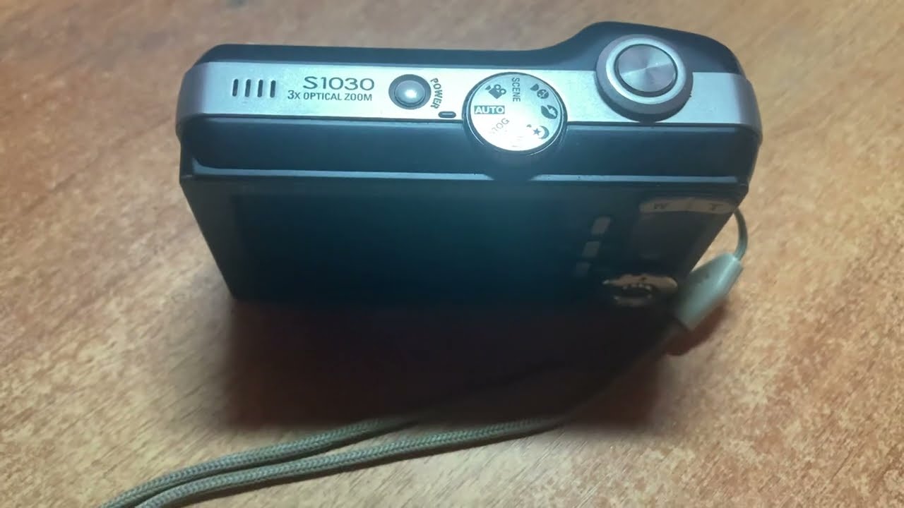 Samsung Digimax S1030. Батарея истощена.