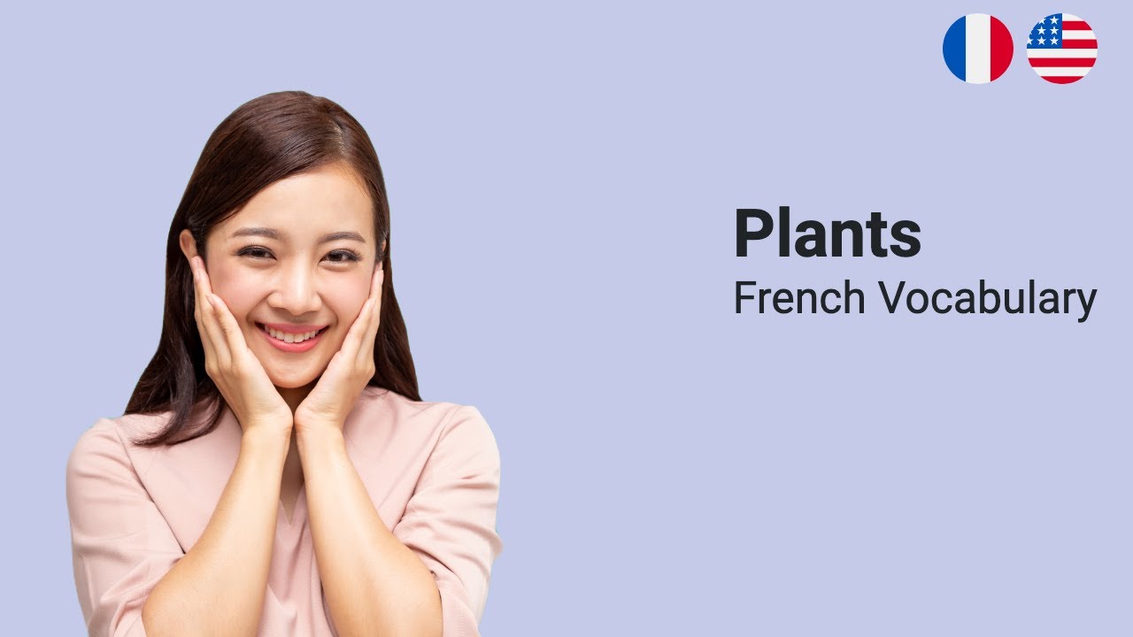 Plants Vocabulary in French [26 words]