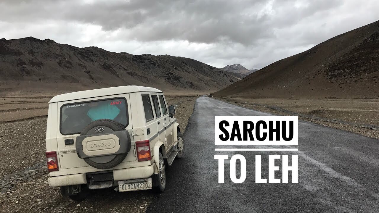 Sarchu to Leh | Mahindra Bolero Performance | Height Sickness | Drone Shots | Stay at Leh