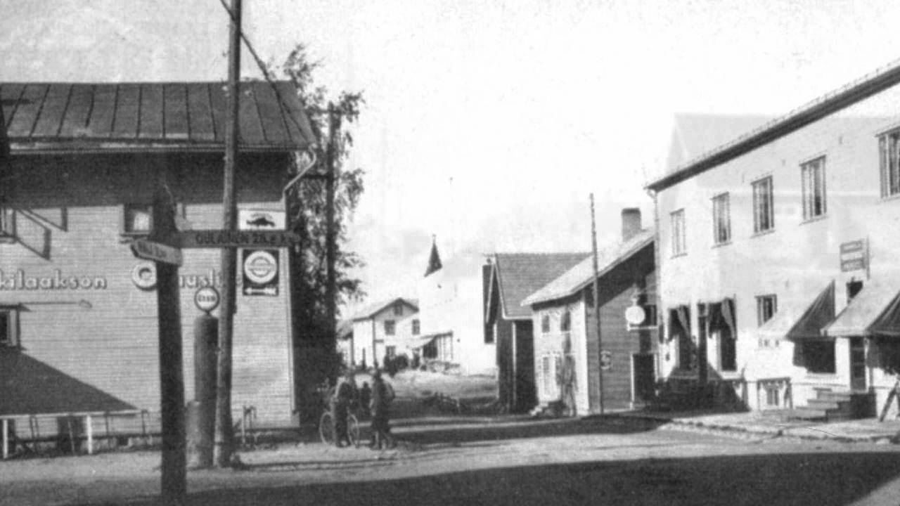 Ylivieskaa kuvina 1916 1960