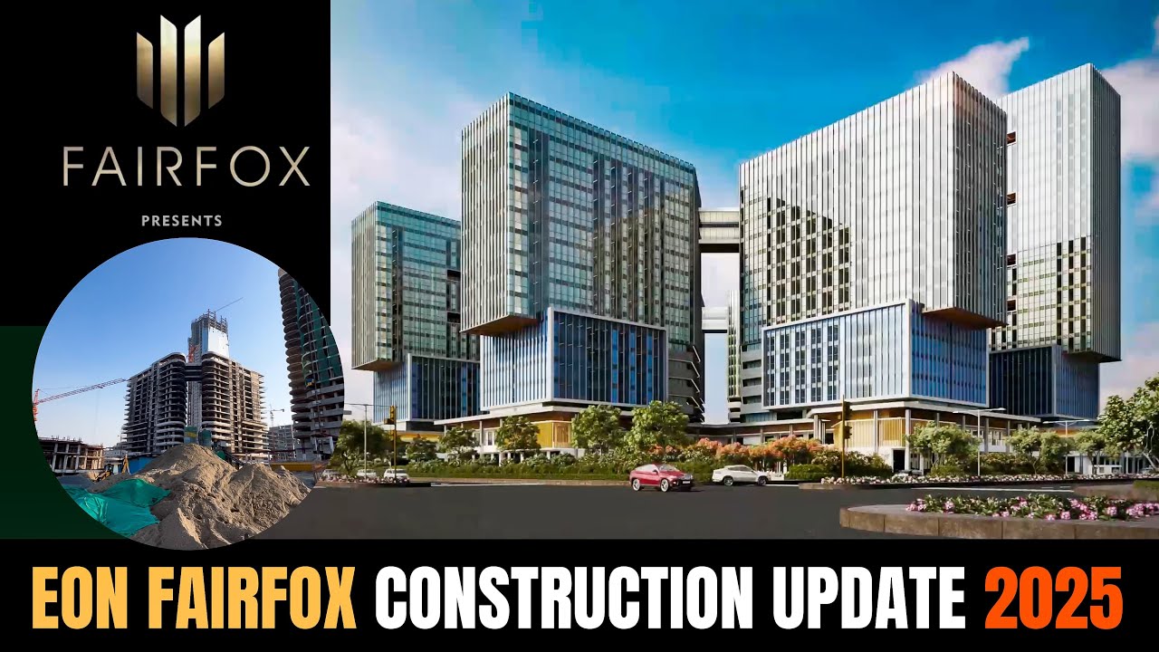 EON FAIRFOX NOIDA CONSTRUCTION UPDATE 2025|EYE OF NOIDA FAIRFOX #EYEOFNOIDA #eonfairfox #fairfoxeon