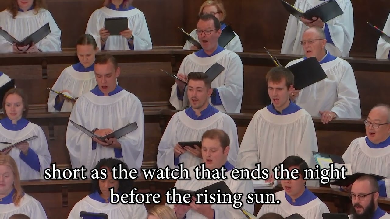 Our God, Our Help in Ages Past - ST. ANNE/arr. John Rutter