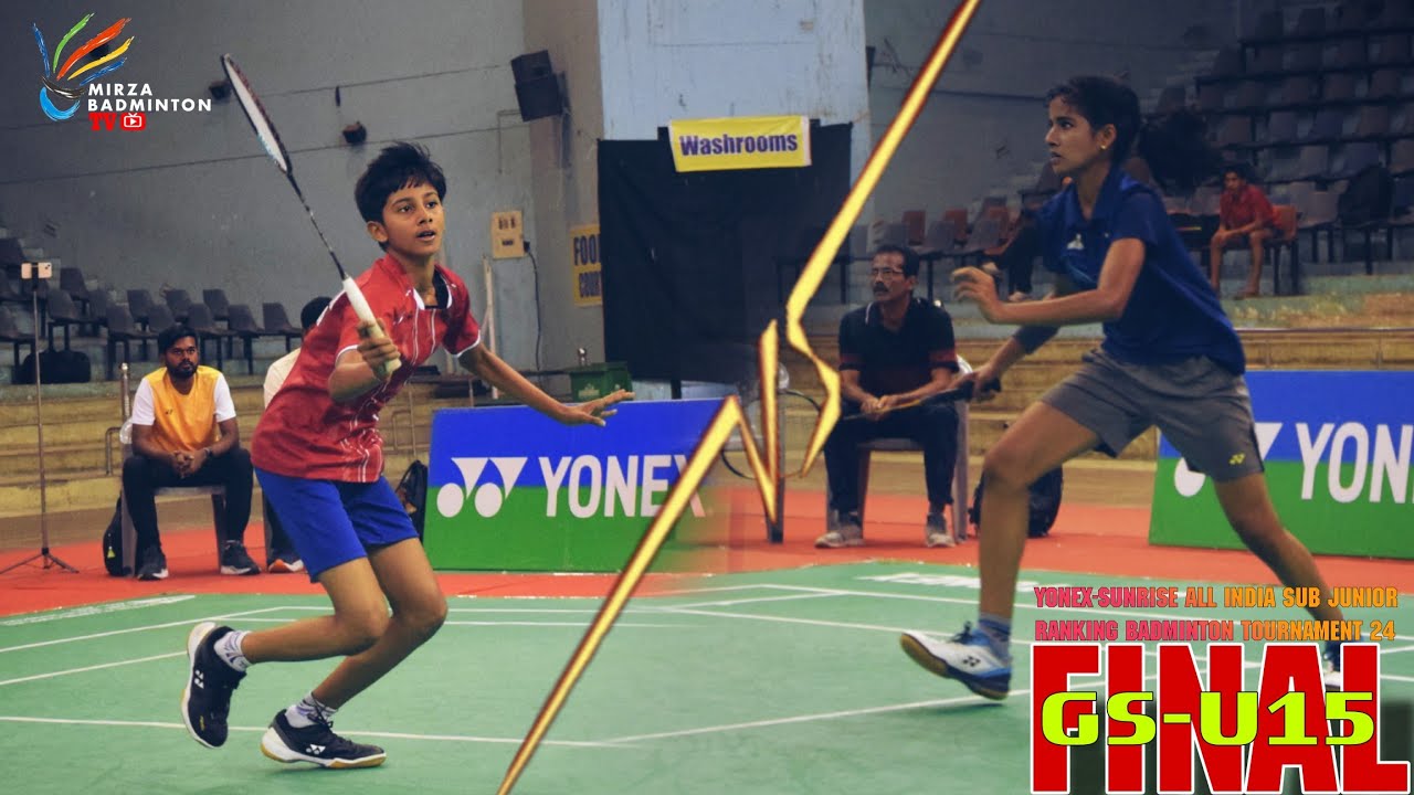Hamsini Chadaram [2] VS  Hitha Maria Jose [1] | All India Sub Junior Ranking tournament| MB tv