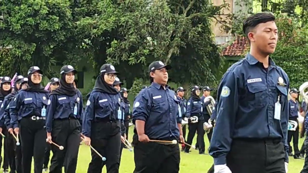 Pelantikan Marching Band Universitas Negeri Yogyakarta angkatan 2025 