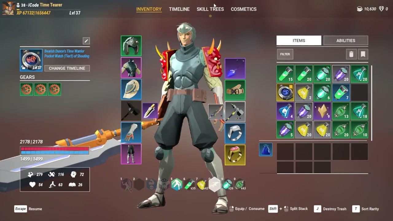 BigTime TimeWarrior skill build tutorial!