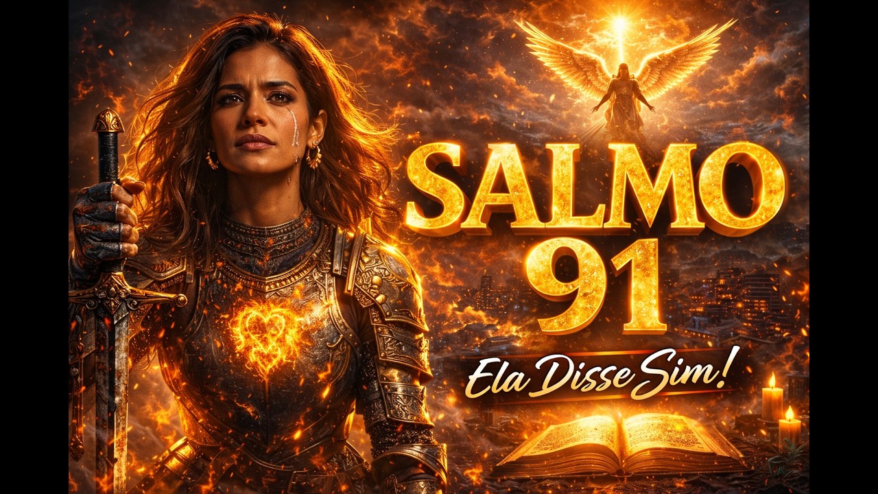 SALMO 91 – Ouça Antes de Dormir 🙏 Você Precisa Dessa Palavra Hoje (Estilo Gabriela Rocha)