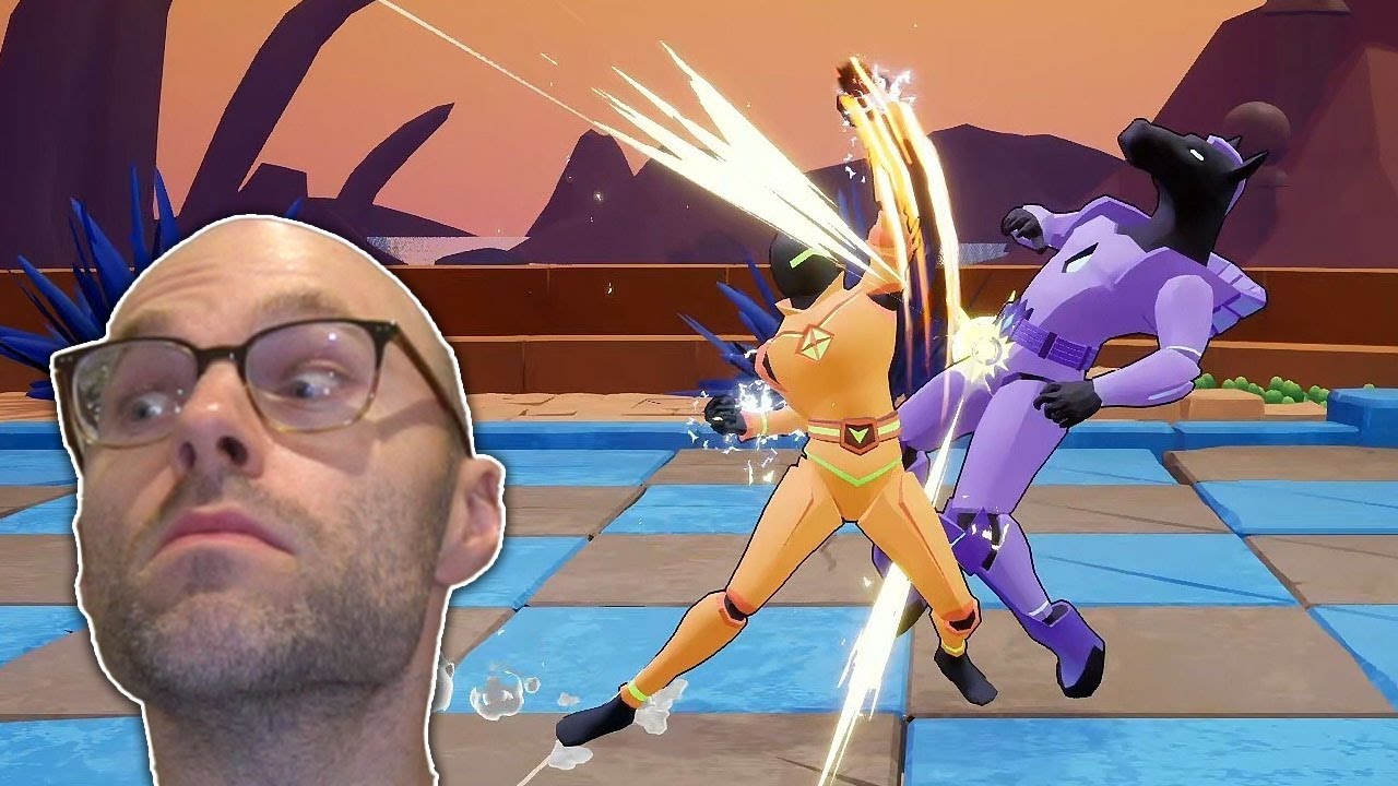 It's actually a chess fighting game (Checkmate Showdown)