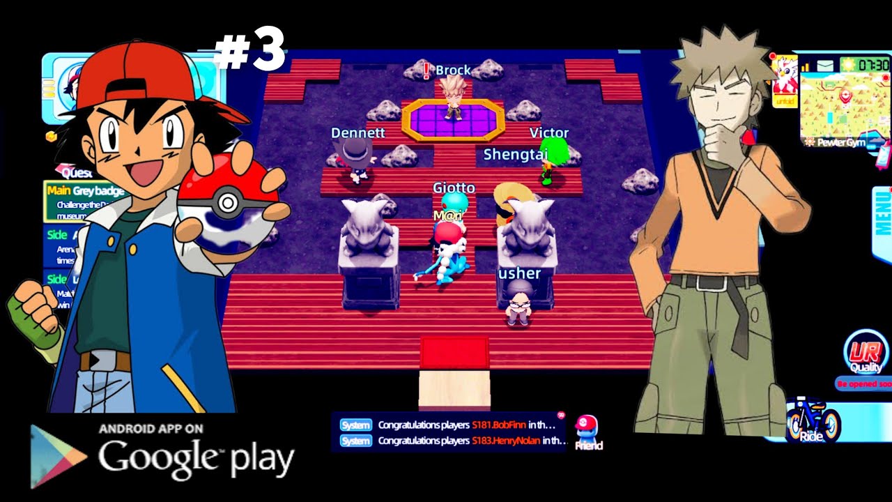 Pocket Battle Gameplay - Pokemon RPG Game Android/part:3