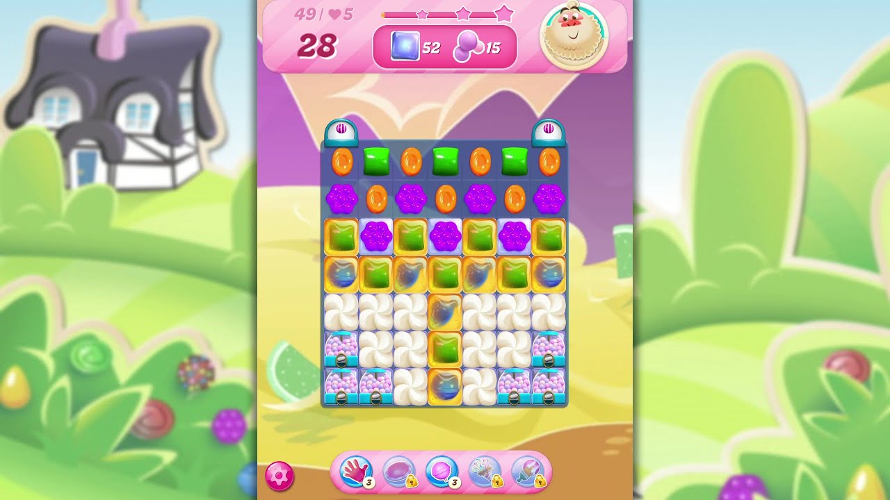 Candy Crush Saga Level 49 (2025 VERSION)