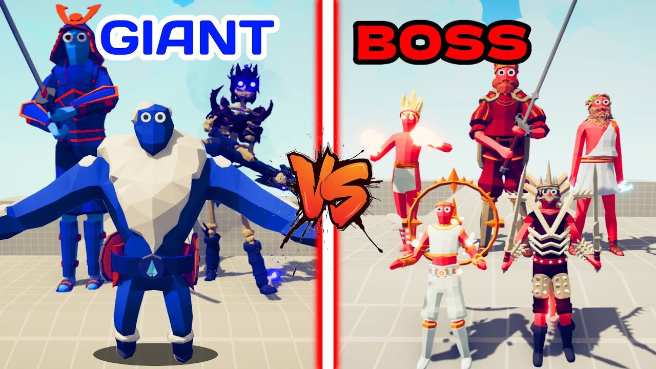 GIANT TEAM BOSS TEAM | TABS - Totally Accurate Battle Simulator