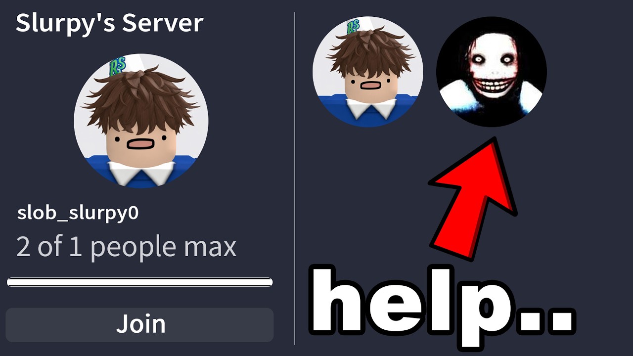 This ROBLOX PRIVATE SERVER is HAUNTED..