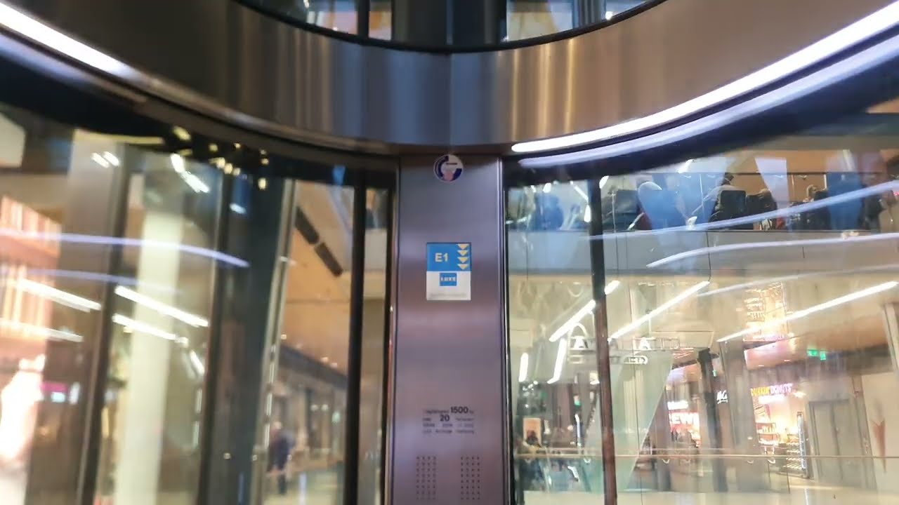 Hydraulikaufzug mit 5 Stockwerke Lutz im Europa Passage Hamburg