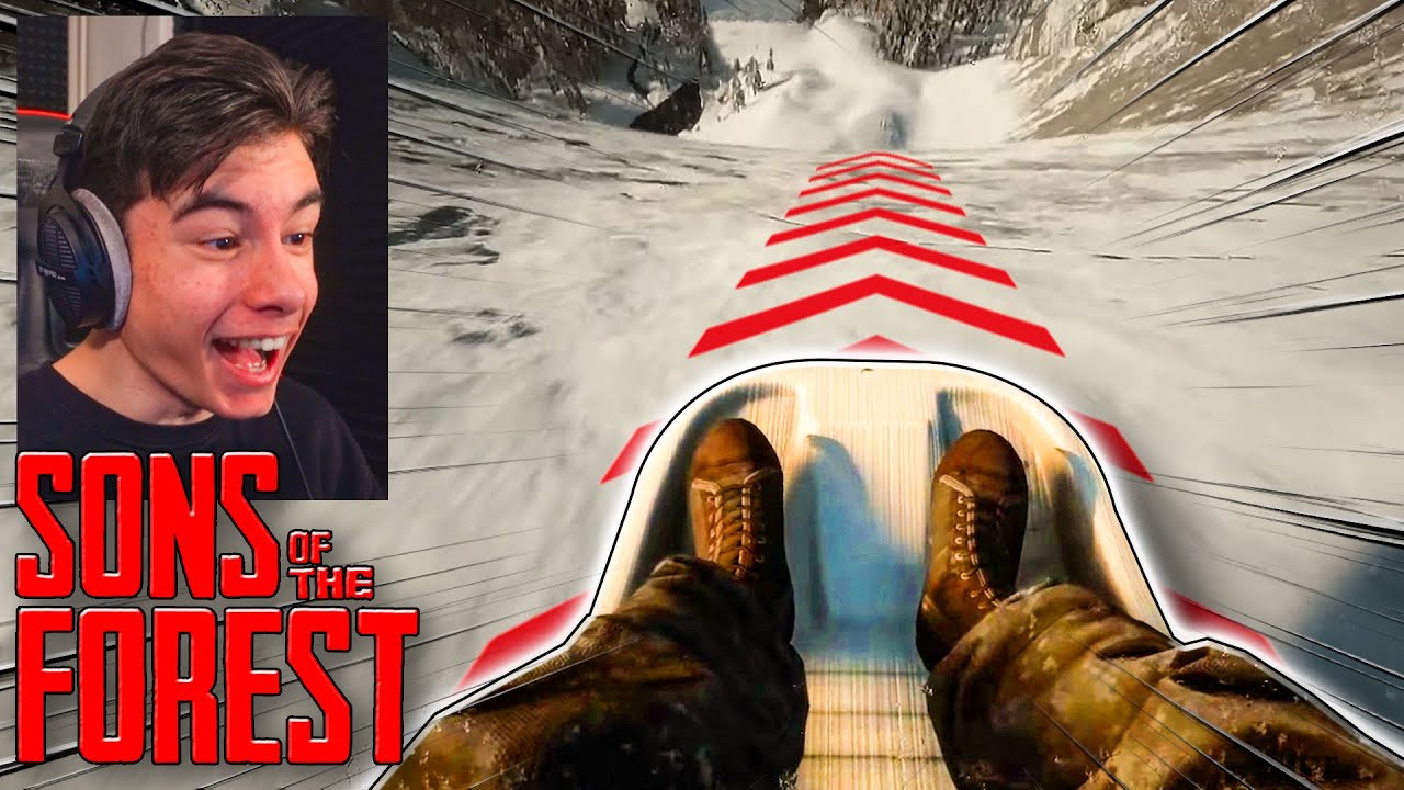 Sleeën met kannibalen... | Sons of the Forest #5