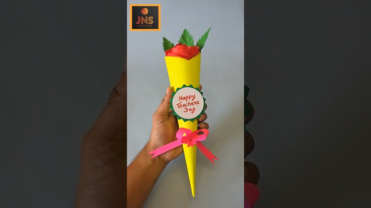 Teacher's Day Gift Making l Gift ideas #teachersday #giftideas #giftcard shorts #shortsfeed #diy
