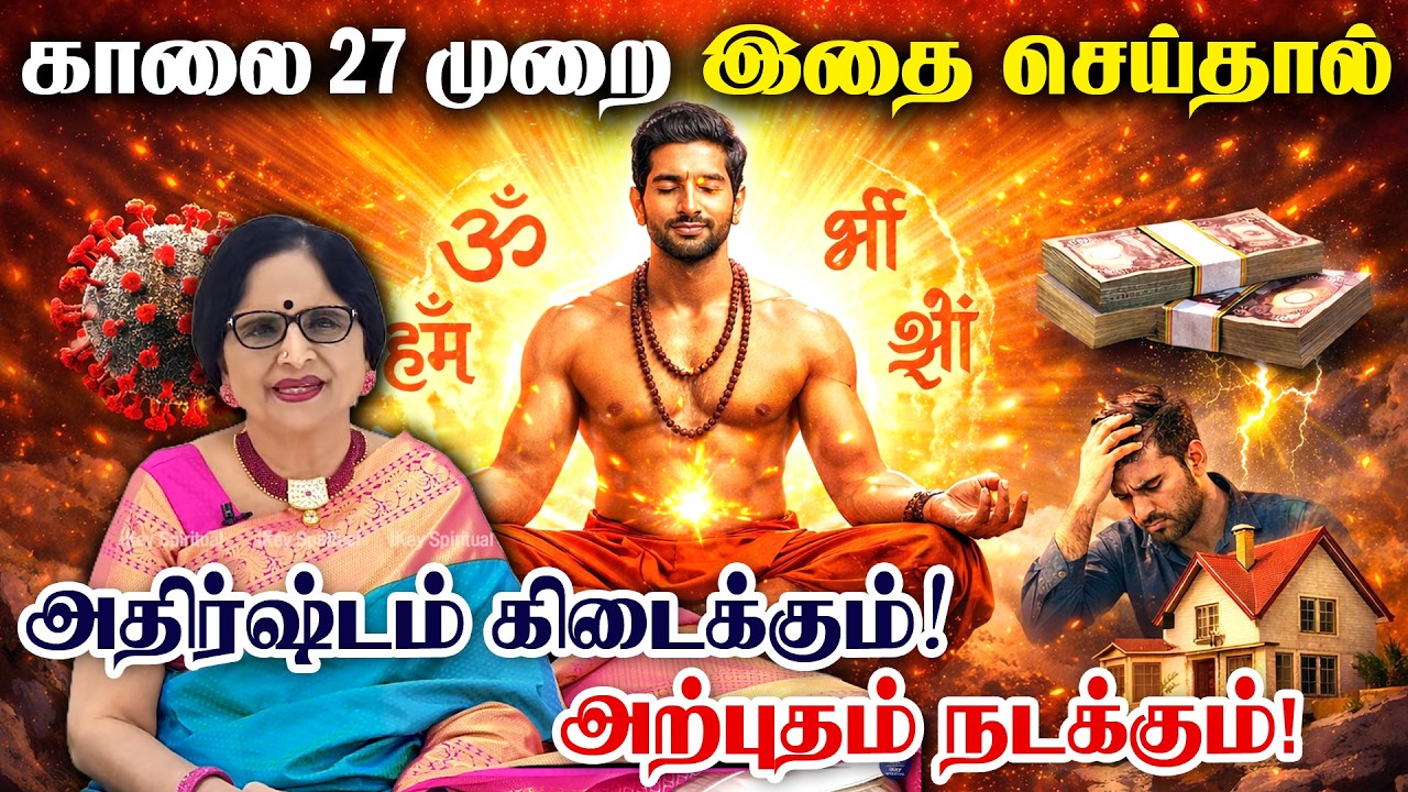 Beej Mantra | பிரம்ம முகூர்த்தத்தில் கேட்க வேண்டிய 7 பீஜ மந்திரங்கள்! | Healing Mantra for Health