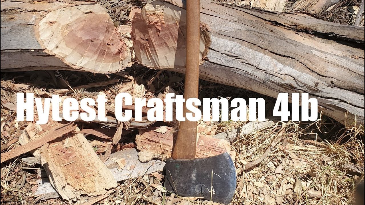 Рубка топором Hytest Craftsman весом 4 фунта