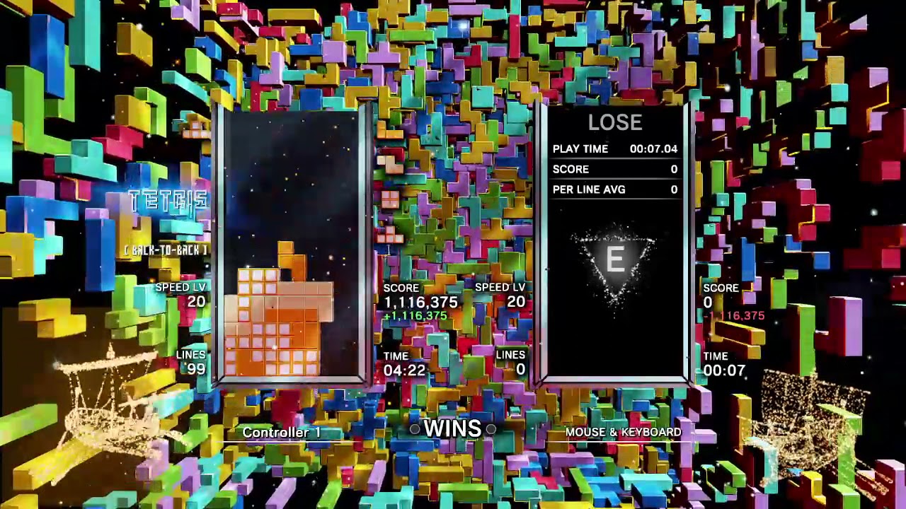 Tetris Effect: Connected - The Ideal Round of Score Attack (2 million points and level 30)