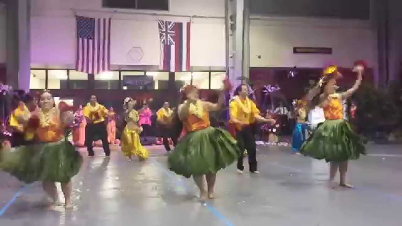 Hawaiian War Chant - Hālau Hula O Kahikilaulani Ho'ike 2015