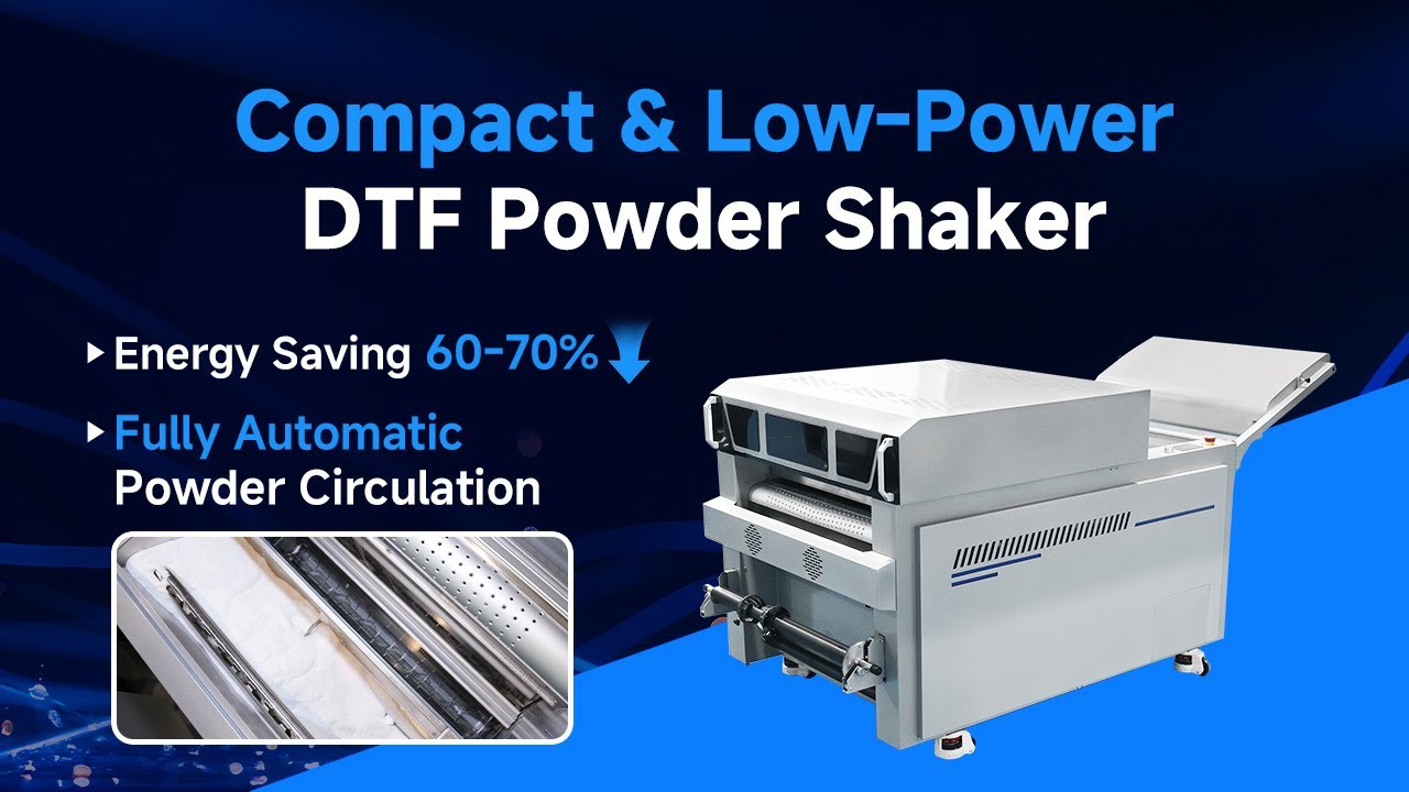 KingJet Ultra Low Power DTF Powder Shaker Machine #dtfshaker #powdershaker #dtfsupplier#dtfprinter
