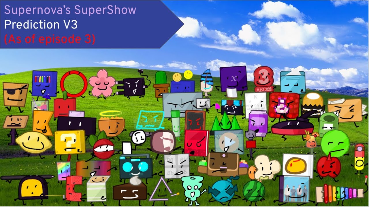 Supernova's SuperShow Prediction V3 As of episode 3