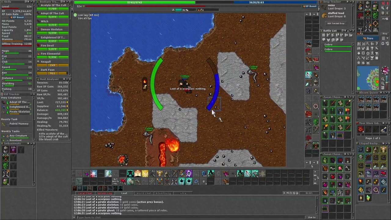 Stuffed toad Looting Try 1