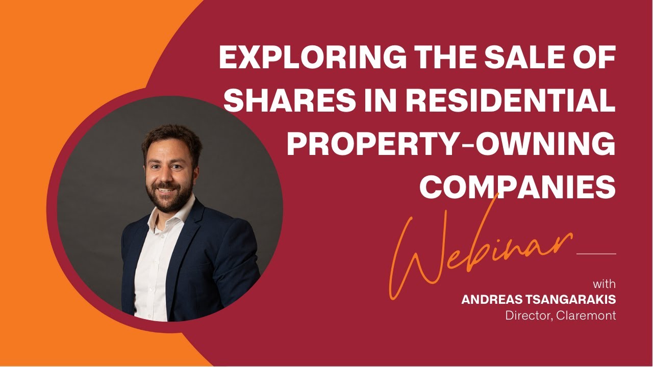 Exploring the Sale of Shares in Residential Property-Owning Companies