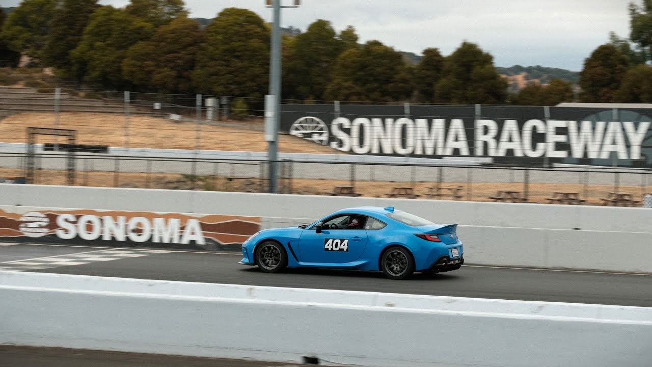 2023 Toyota GR86 - 1st time at Sonoma Raceway - 2:08.13