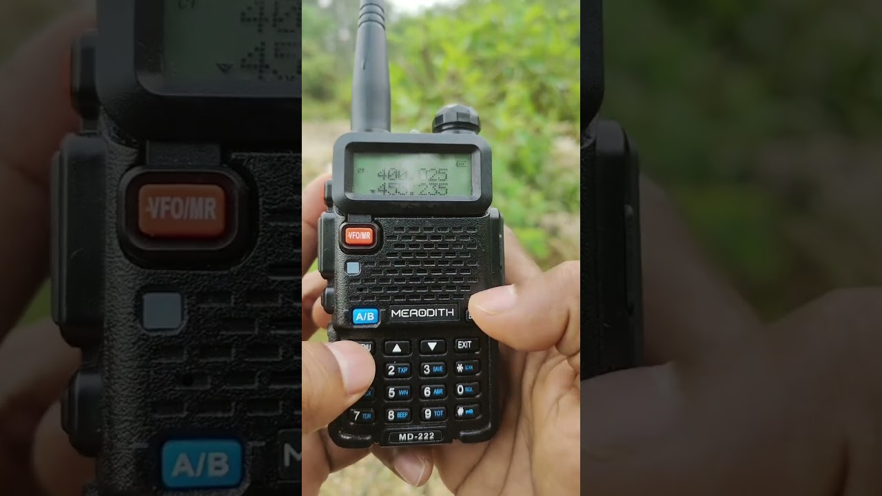 Tutorial singkat cara setting frekuensi radio HT UV 5R #ht #handietalkie #handytalky