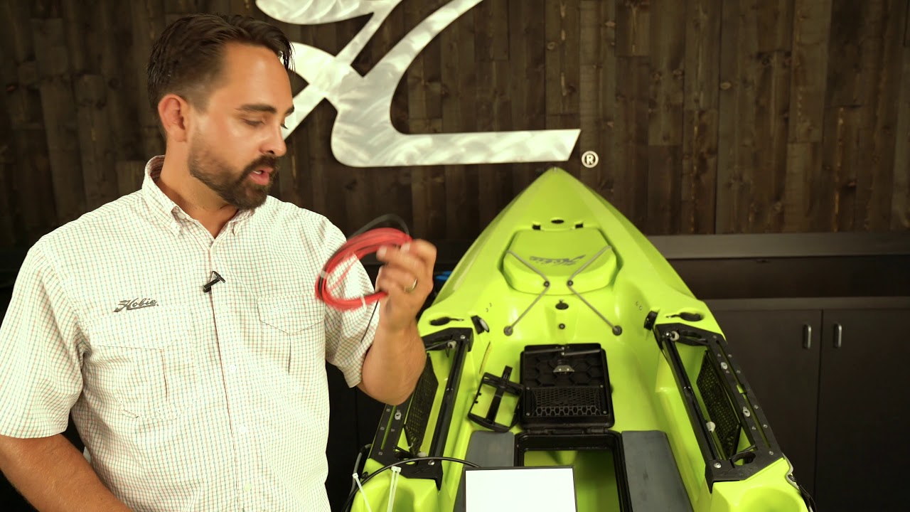 Hobie Guardian Transducer Plate: Lowrance Totalscan Installation