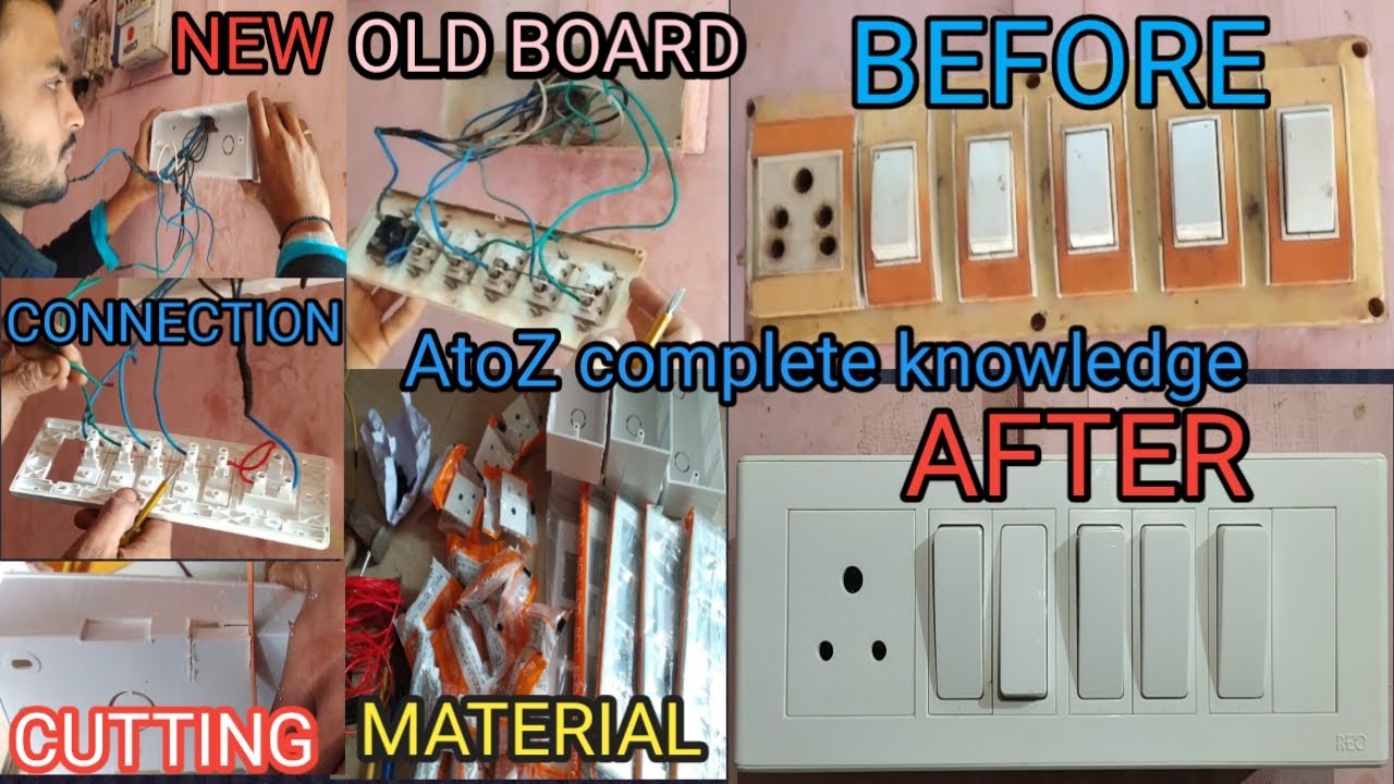 AtoZ completely electrical house wiring connection🪛 full knowledge 
