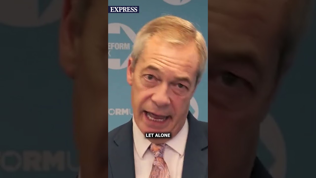 Nigel Farage says the 'population explosion' is the UK's 'biggest issue'