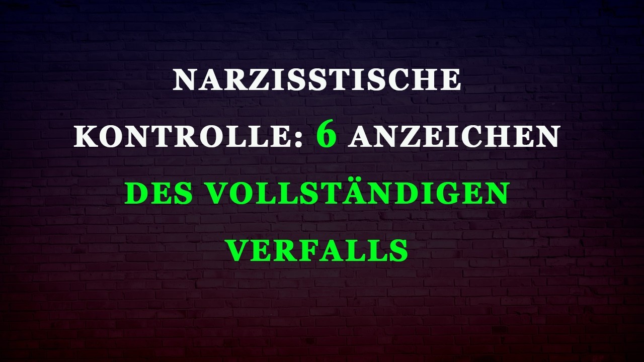 Sechs Anzeichen, dass der Narzisst seinem schlimmsten Albtraum gegenübersteht