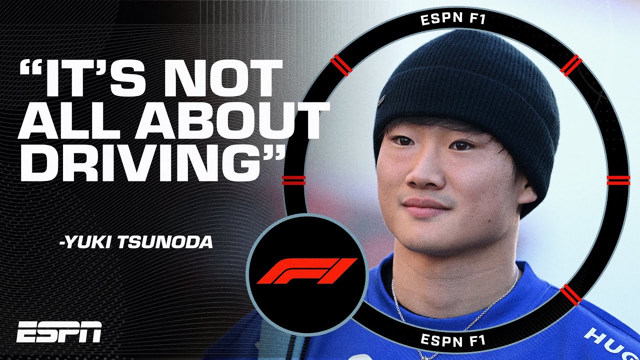 Yuki Tsunoda discusses how he approaches difficult moments in F1 | ESPN F1