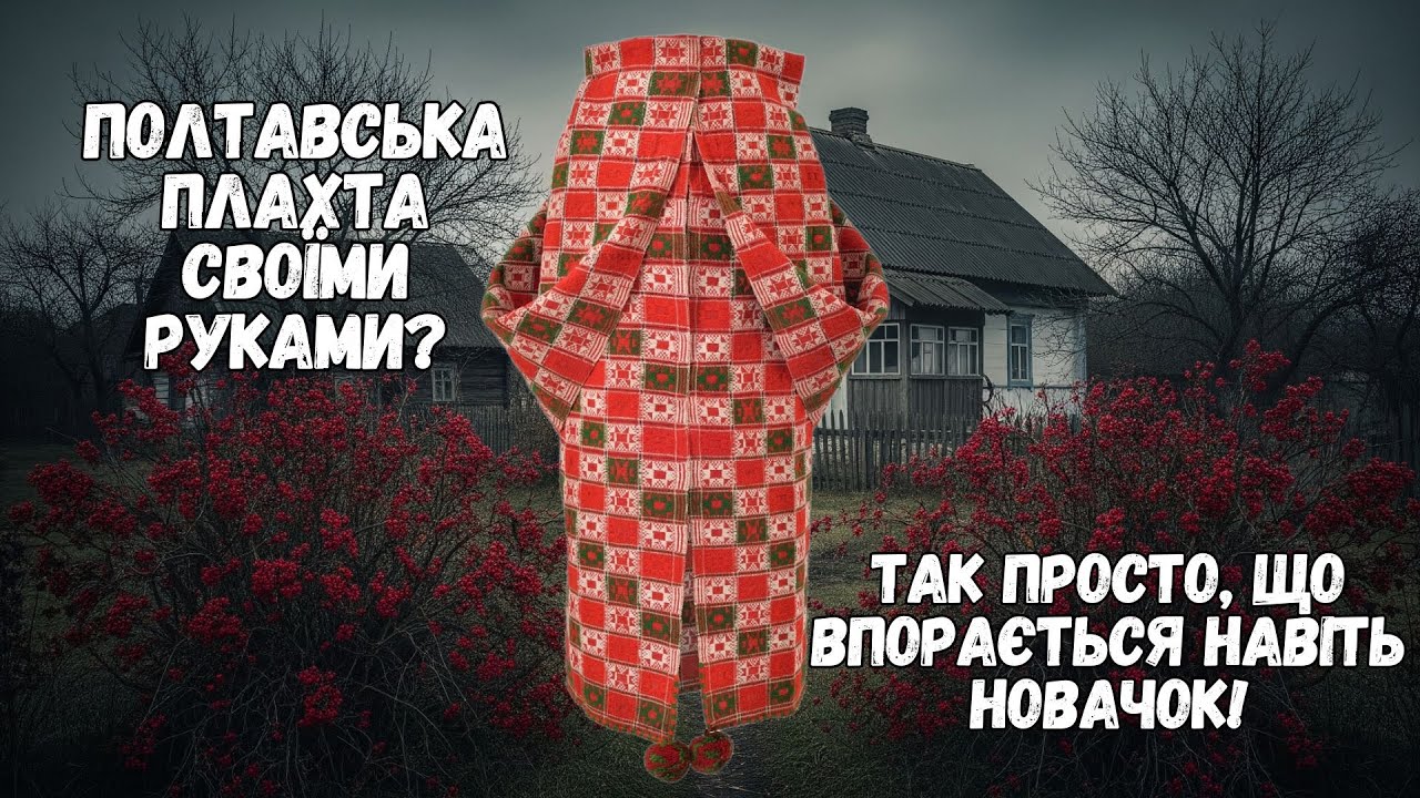 Традиції оживають: як пошити справжню українську плахту вдома за копійки