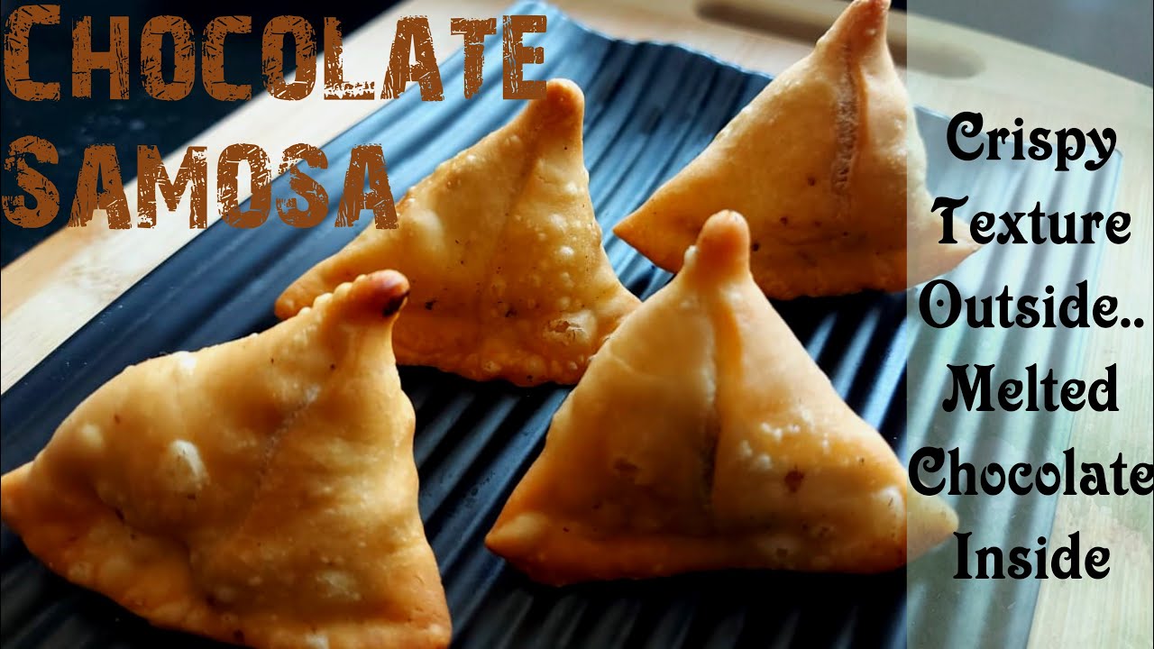 chocolate samosa recipe | chocolate samosa | samosa recipe | samosa gharpe kaise banaye | chocolate