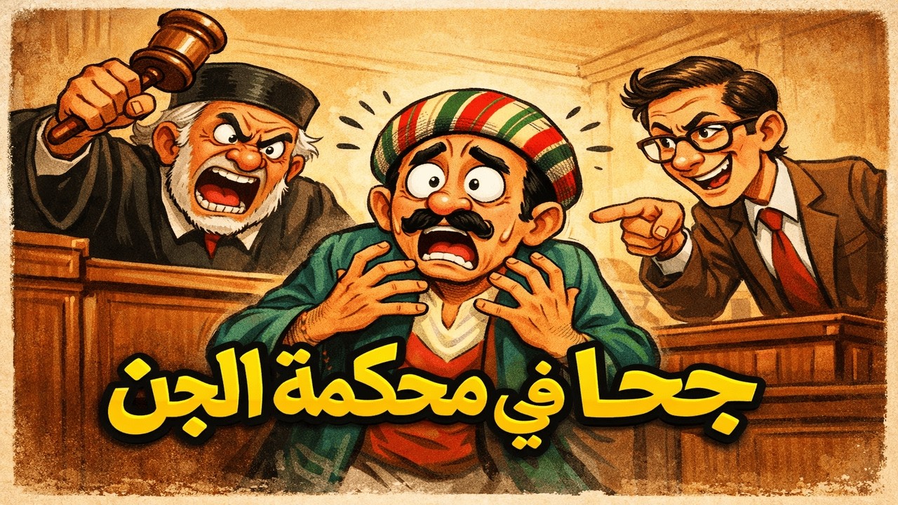 جحا في محكمة الجن قصة مليئة بالطرافة