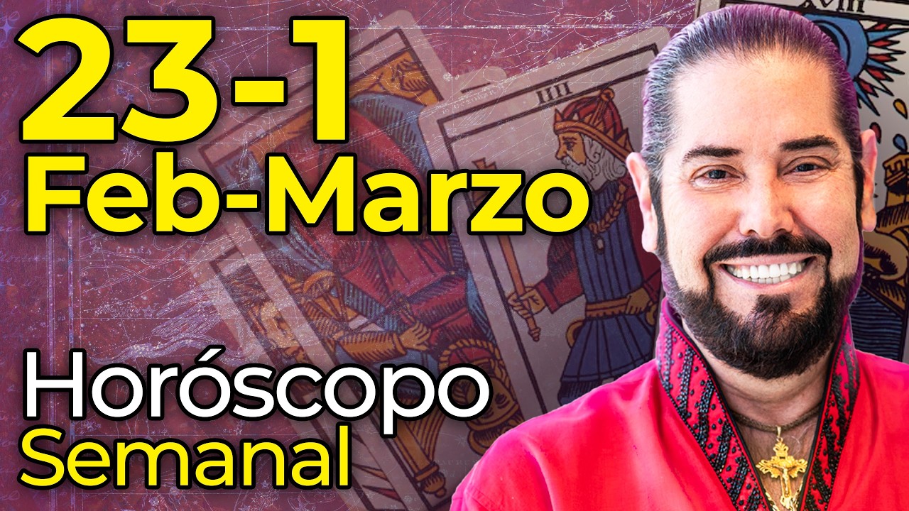 Horóscopos Semanales del 23 de Febrero al 1 de Marzo del 2026 - Alonso Alanís