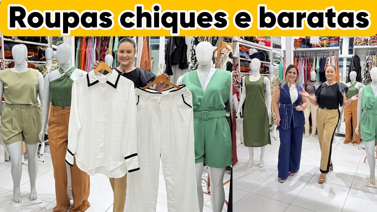 😍Roupas chiques e baratas até o PLUSIZE / a partir de R$30