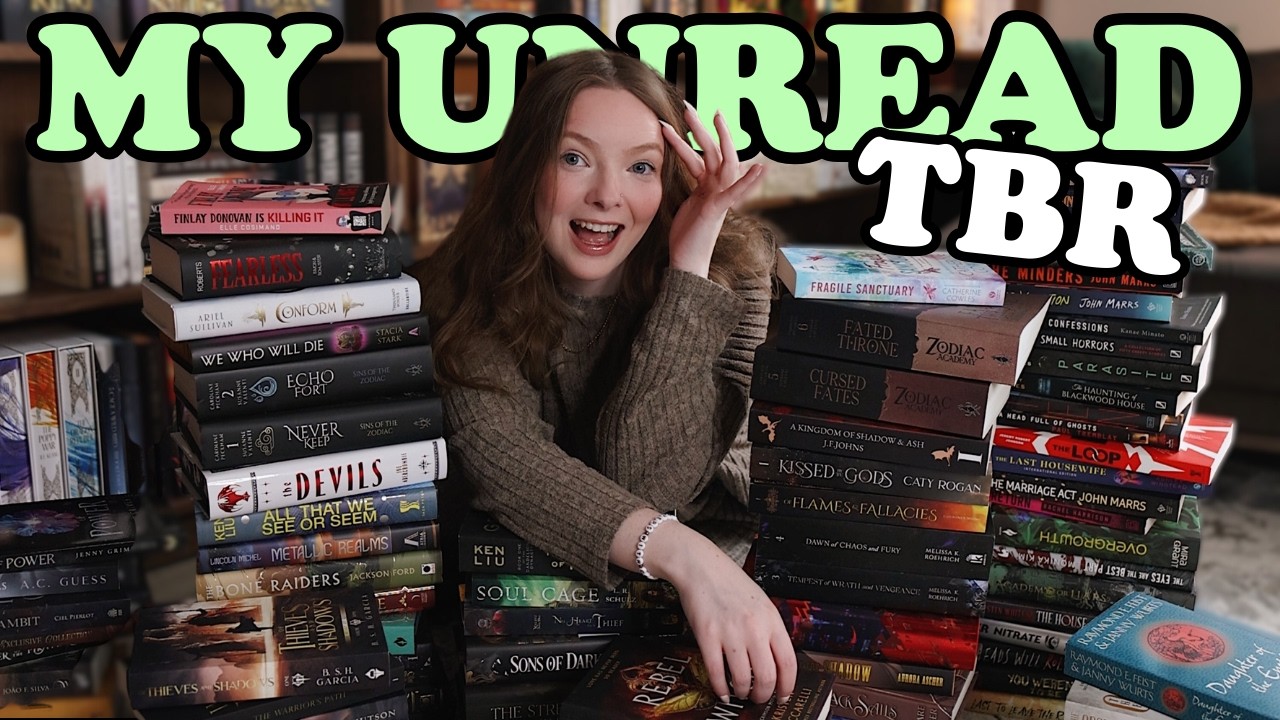 ALL the books I own but haven't read 📚 2026 tbr