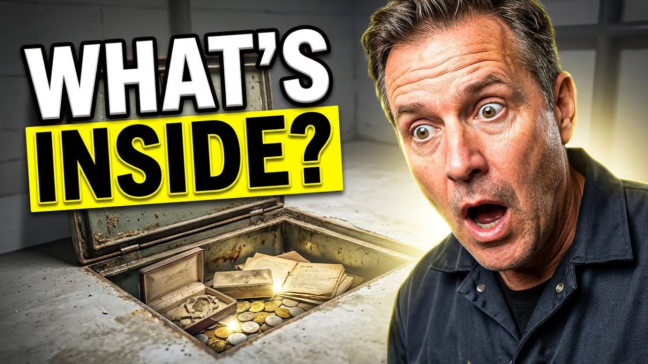 Hidden Floor Safe Locked for Years — Finally Opened (Nobody Knew What Was Inside)