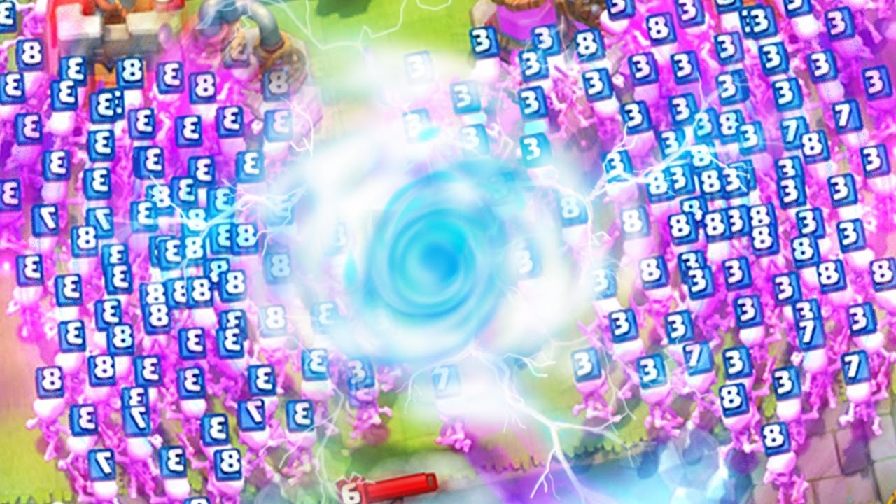 SCHELETRI VS TORNADO + TRE LEGGENDARIE!! - Clash Royale ITA