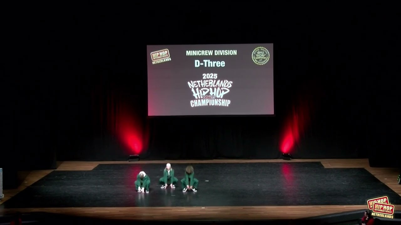 D-Three | MiniCrew Division | Netherlands Hip Hop Dance Championship 2025