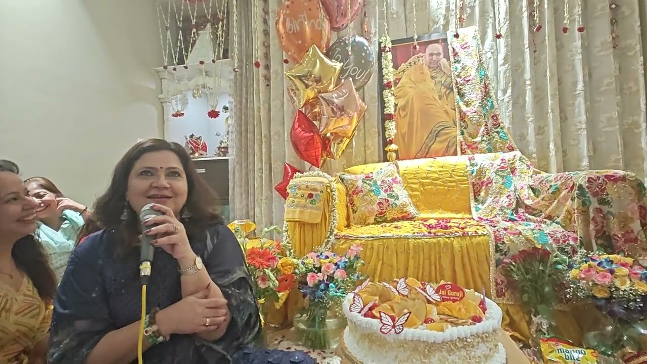 Guruji's 70th birthday 2024 Satsang by Olga Bhatia Ji ❤️🙏