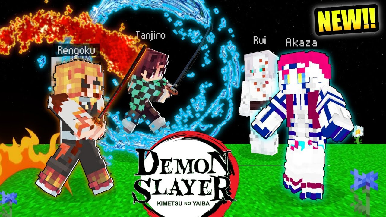 Demon Slayer: Akuma No Isan Update 1.3 | Minecraft PE Mods & Addons!