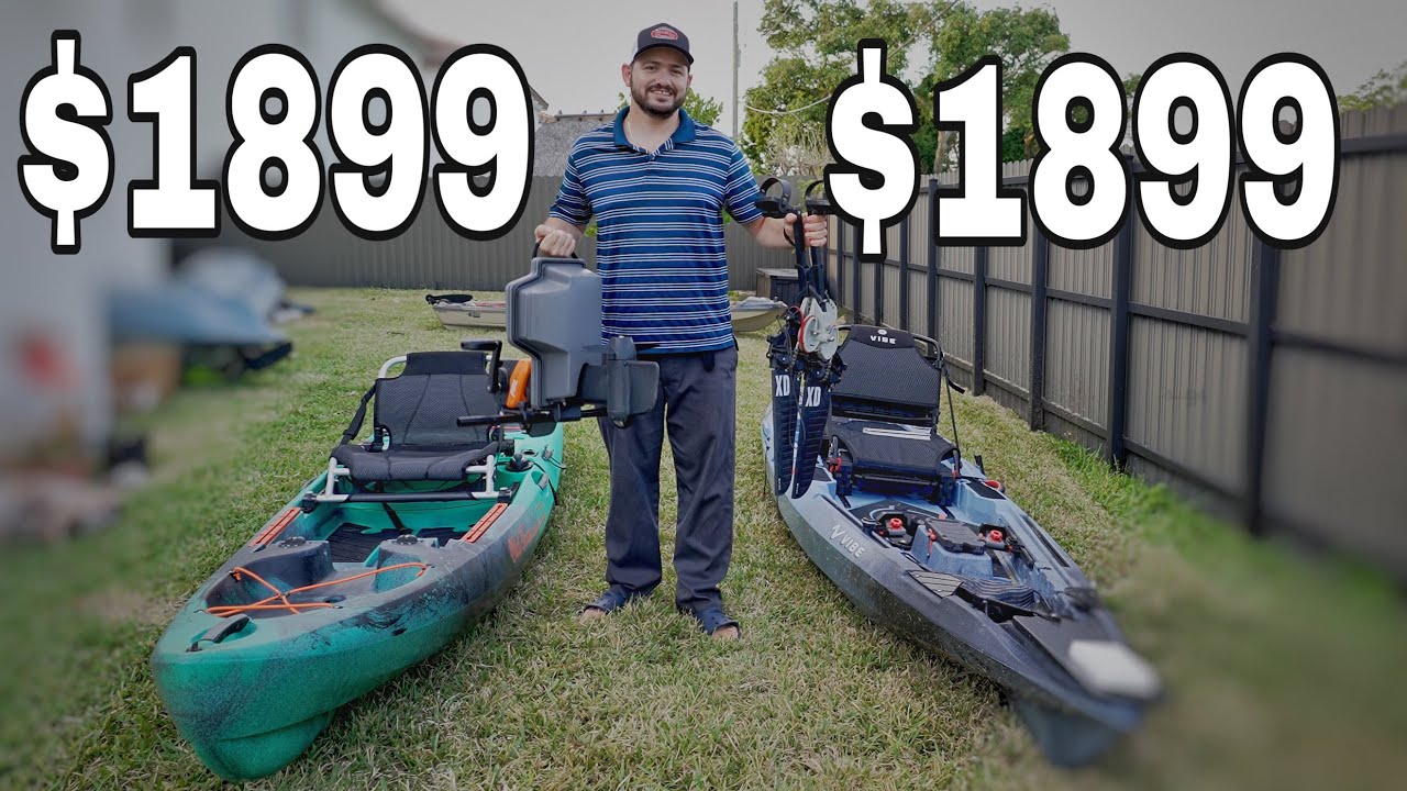 Vibe Shearwater 125 Vs Sportsman Salty PDL 120