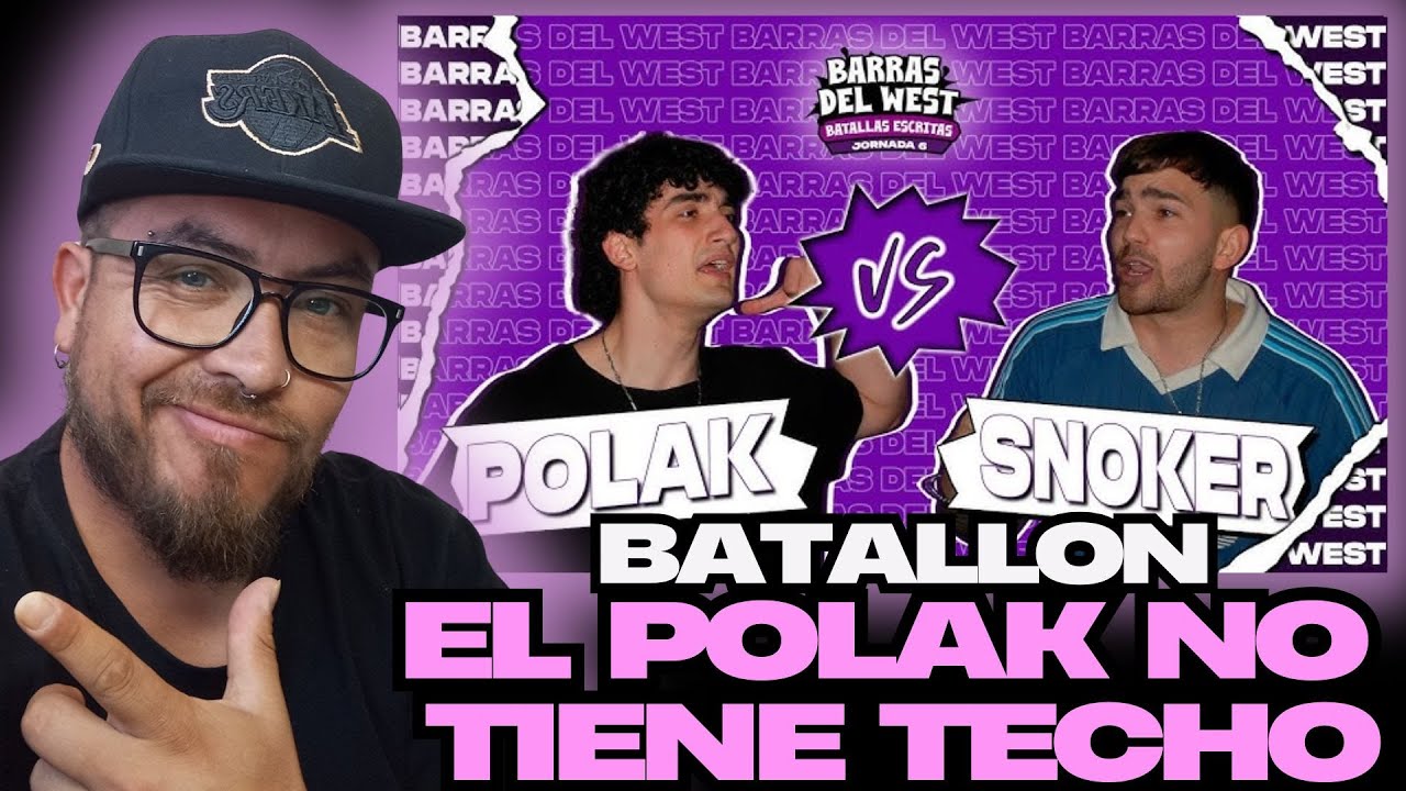 Reacci&oacute;n BARRAS del WEST - POLAK vs SNOKER - Donde esta el techo de POLAK????