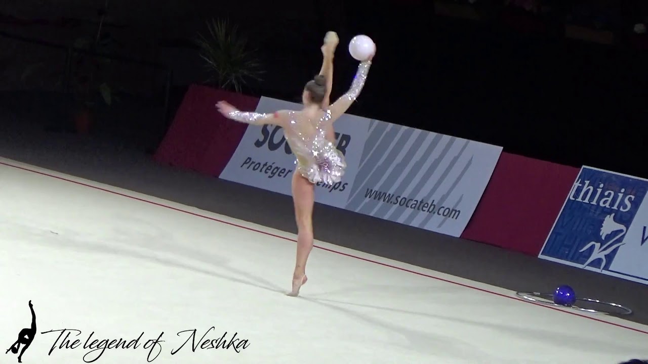 2019.03.31 Тье - Галкина Екатерина 1997 🇧🇾BLR - Мяч 21,15 🥉 - Grand Prix Thiais