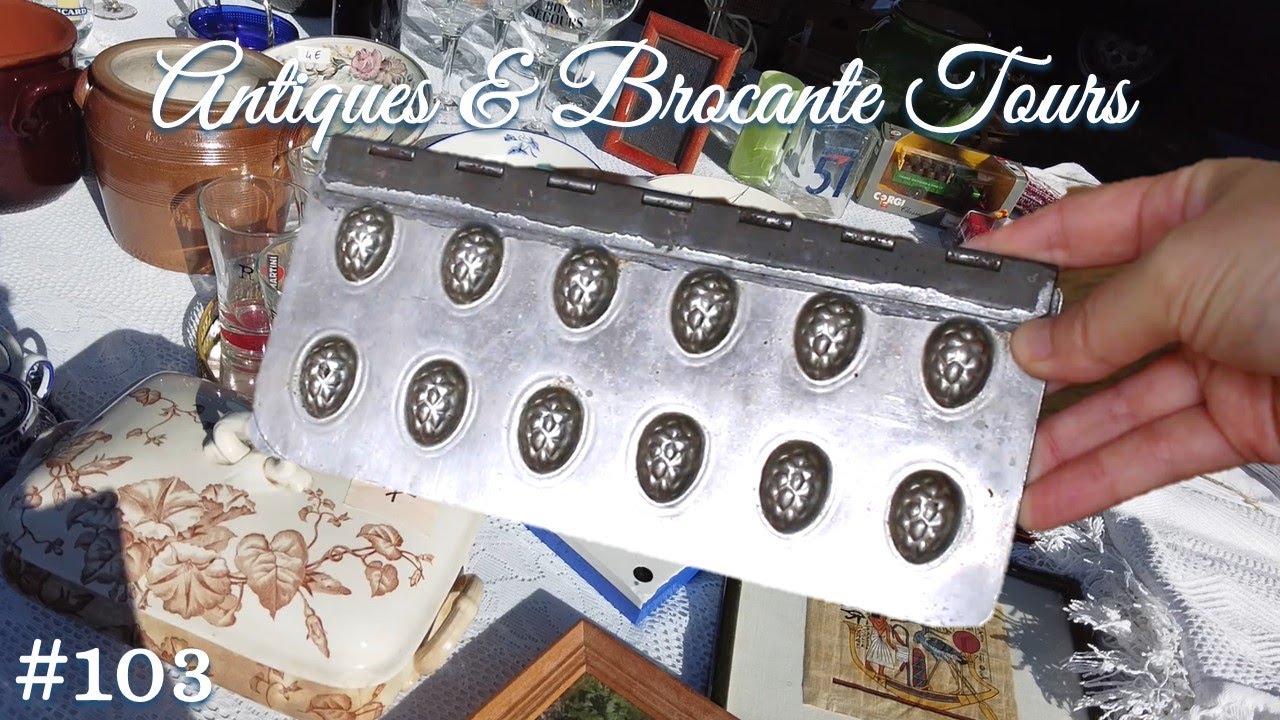 Flea Market in French Countryside #103 | Found an Egg Chocolate Mould🍫| Nimy Ceramics