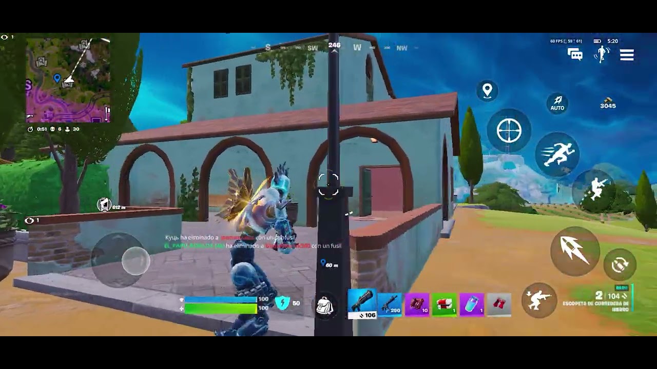 Victoria magistral en movil (fortnite)